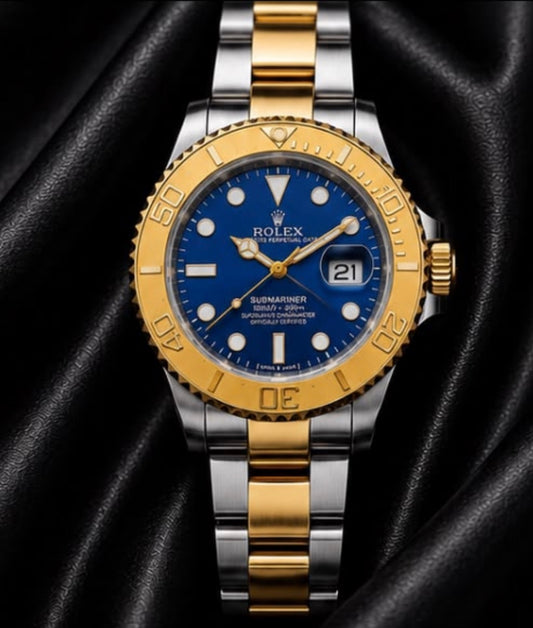 Luxury Two-Tone Stainless Steel Watch