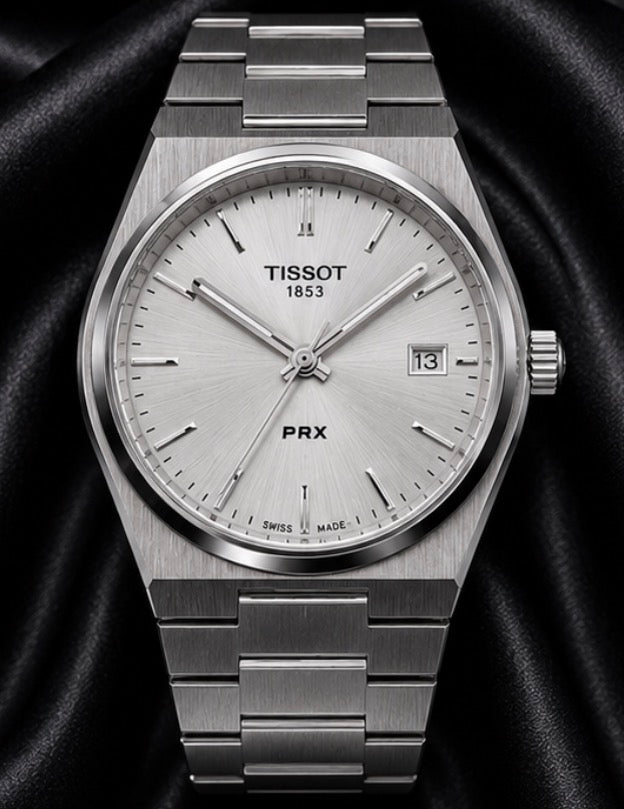 Premium Silver Steel Men's Watch