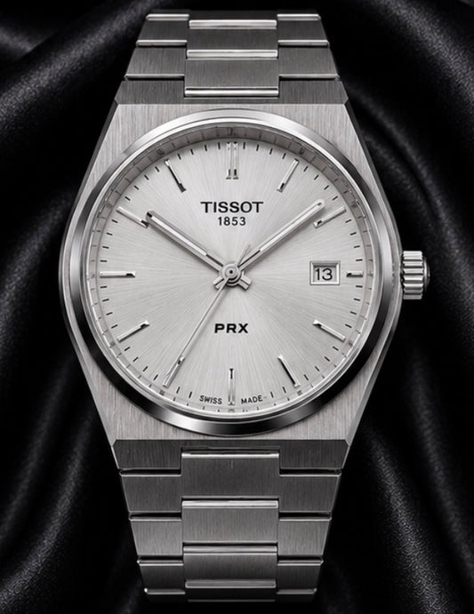 Premium Silver Steel Men's Watch