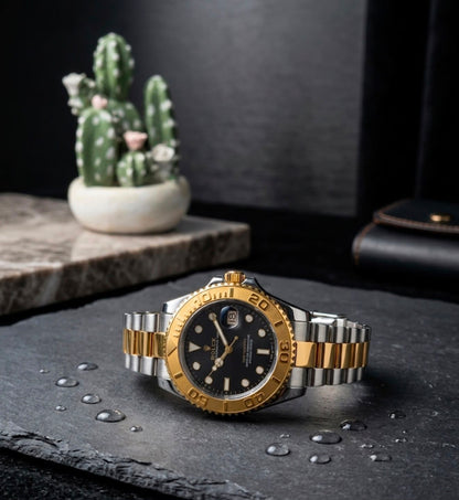 Luxury Rolex Gold & Silver Men's Watch