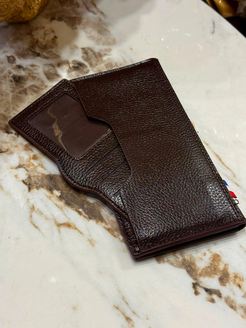 Premium Leather Long Wallet
