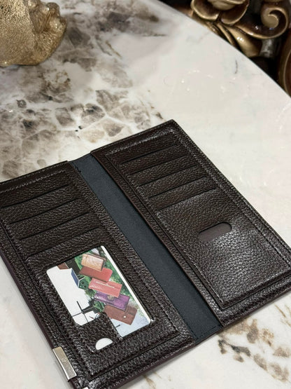 Premium Leather Long Wallet